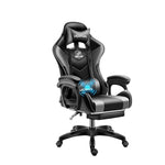 Chaise gaming avec repose pieds et masseur cabel USB