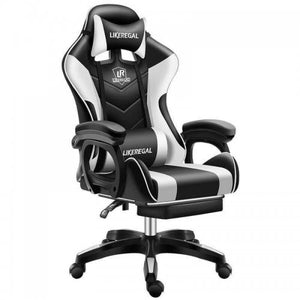 Chaise Gaming Likeregal Originale avec Repose-pieds et Masseur Lombaire